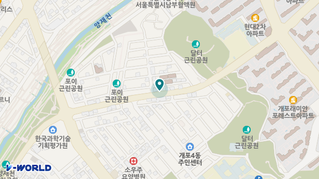 (주)강남제일 위치 지도