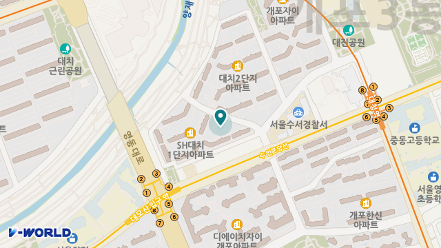 강남재가노인복지센터 위치 지도