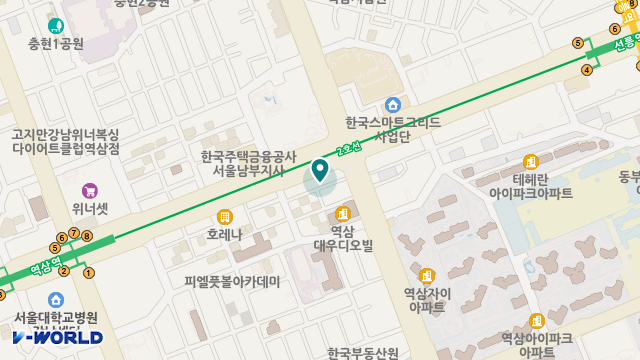 바야다재가센터 위치 지도