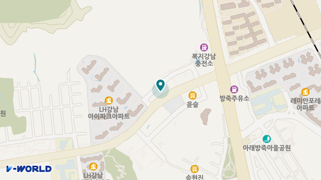 자곡재가노인복지센터 위치 지도