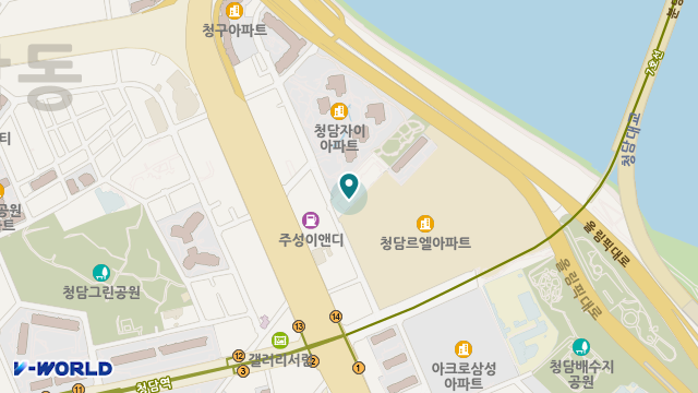 청담방문요양재가센터 위치 지도