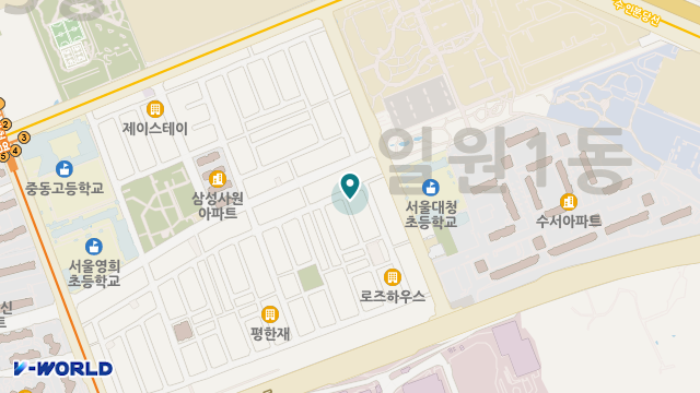 강남힐링재가복지센터 위치 지도