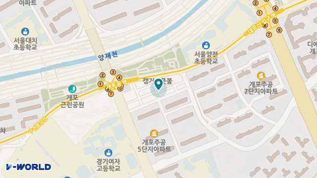 기쁨재가노인복지센터 위치 지도