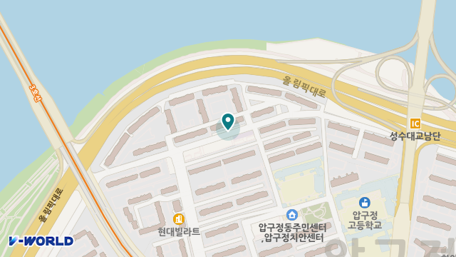 압구정현대방문요양센터 위치 지도