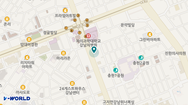 골드시니어케어 위치 지도