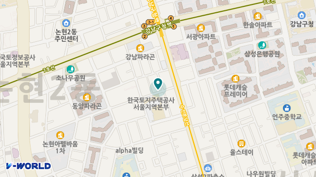 베스트시니어케어 위치 지도