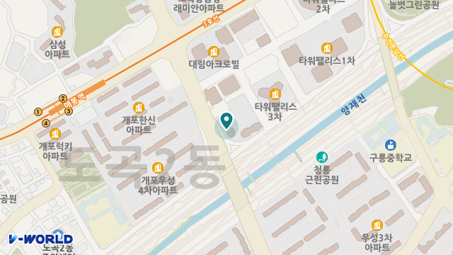 A강남온누리재가복지센터 위치 지도