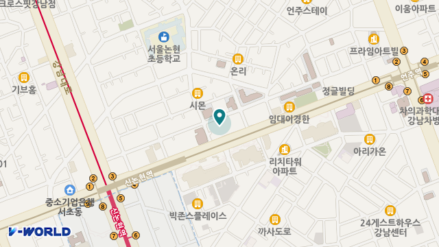 강남누리재가방문요양센터 위치 지도