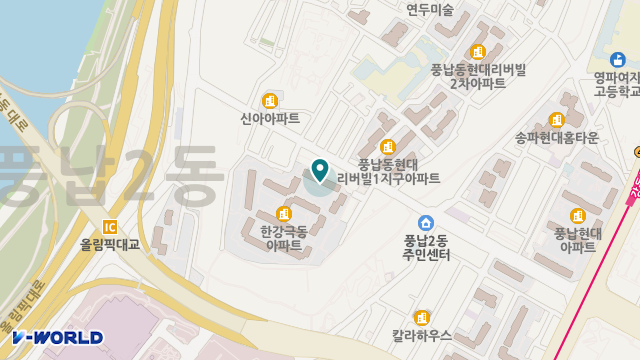 두손실버케어센타 위치 지도