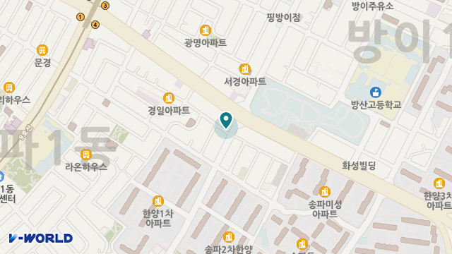 가족사랑복지센타 위치 지도