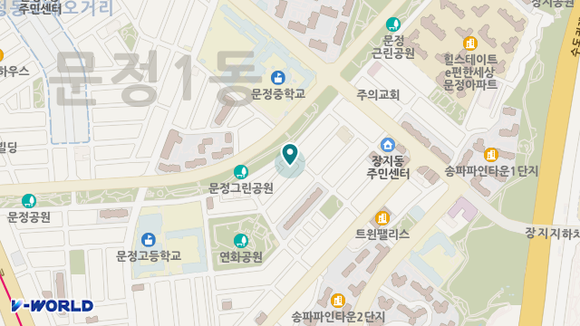 현대케어 송파복지센터 위치 지도