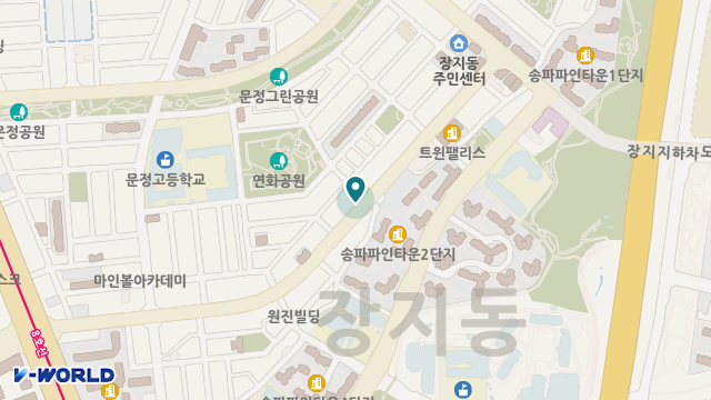 대한재가노인복지센터 위치 지도