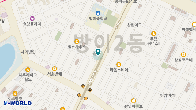 (주)사랑나눔복지법인 위치 지도