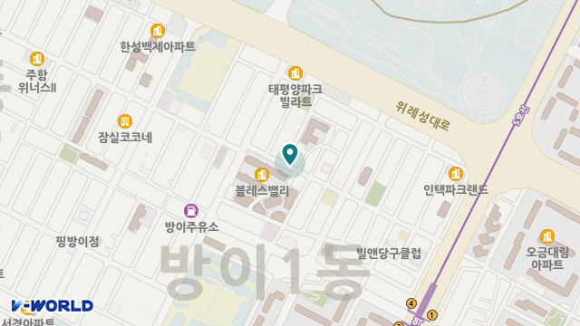 편한요양복지센터 위치 지도