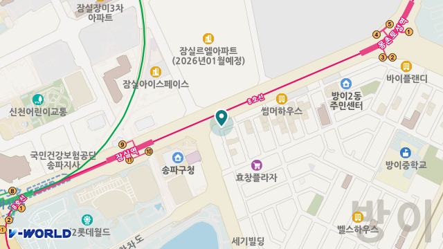 A+'어울림 위치 지도