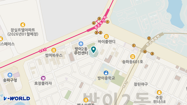 대한노인복지센터 위치 지도
