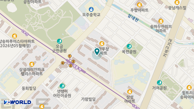늘사랑복지센터 위치 지도