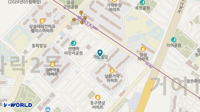 누리사랑실버재가복지센터 위치 지도