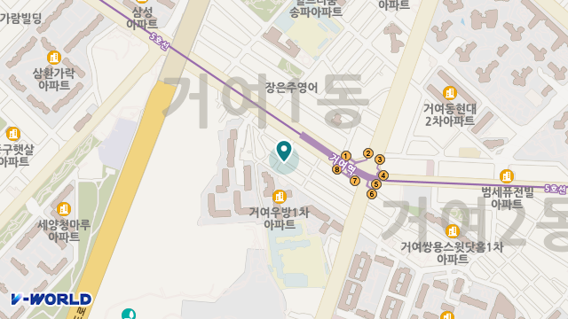 가정방문요양복지센터 위치 지도