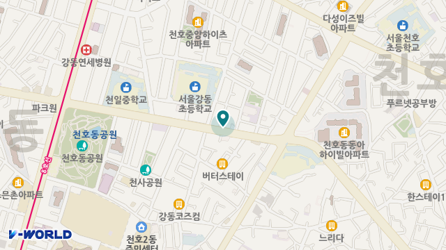 천호의료기상사 위치 지도