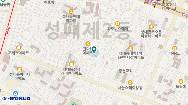 한빛'재가요양센터 위치 지도
