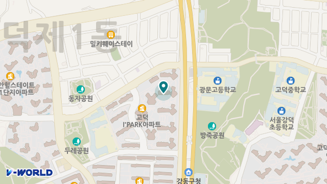 고덕요양방문센터 위치 지도