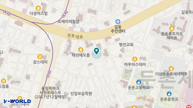 효담 홈케어 센터 위치 지도