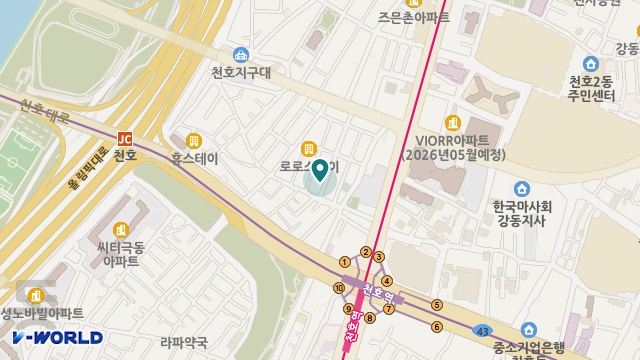 행복노인재가센터 위치 지도