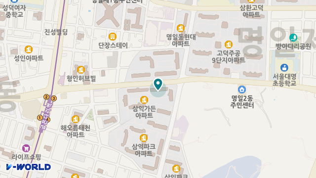 나눔재가요양센터 위치 지도