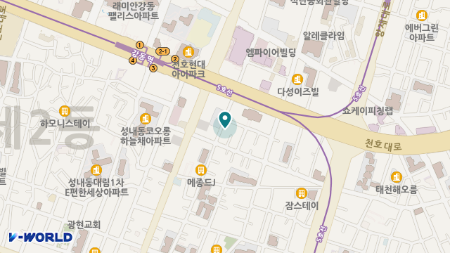 아이비(I.B) 위치 지도