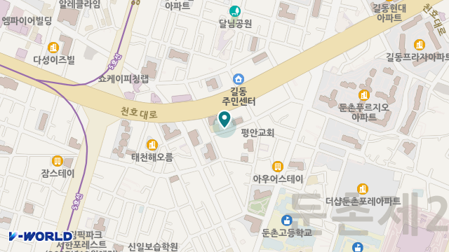 평안재가복지요양센터 위치 지도