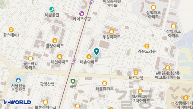 가안복지센터 위치 지도