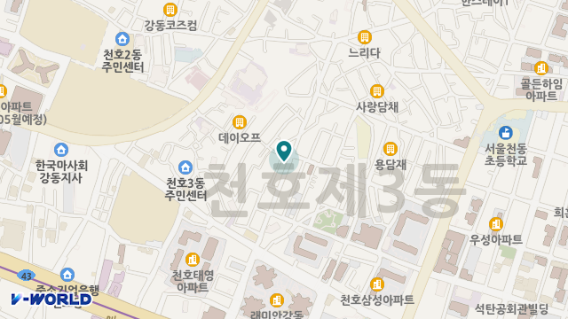 명보요양재가센터 위치 지도