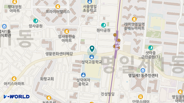 서울재가전문요양센터 위치 지도