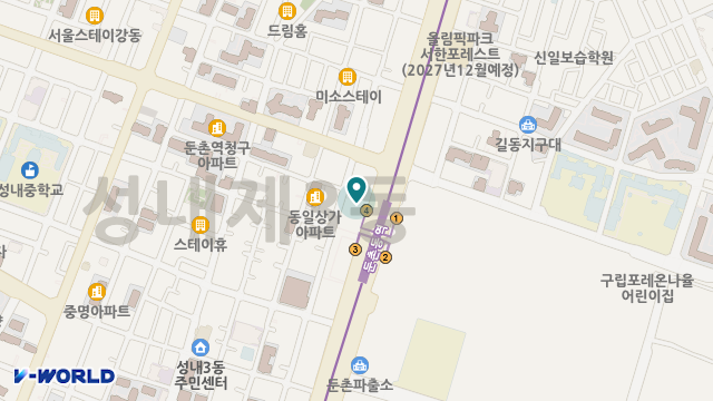 섬기는재가복지센터 위치 지도