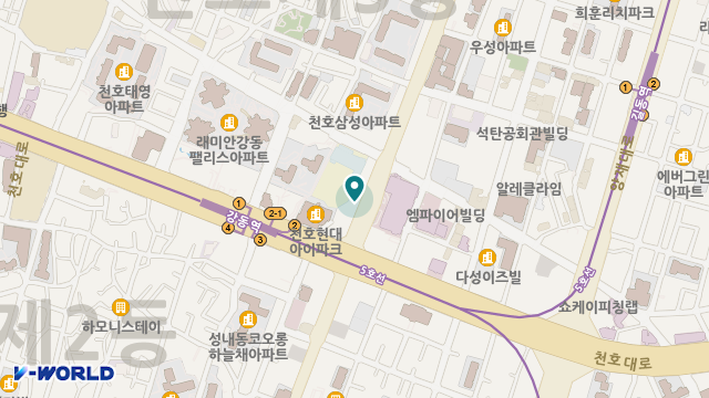 한일의료기 위치 지도