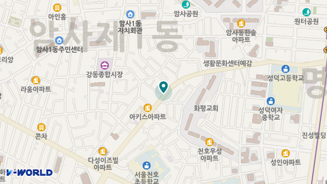 따뜻한 재가방문요양센터 위치 지도