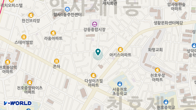 샬롬 요양지원센터 위치 지도
