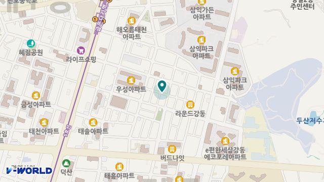 청신재가복지센터 위치 지도