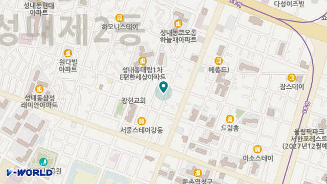 성내방문요양센터 위치 지도