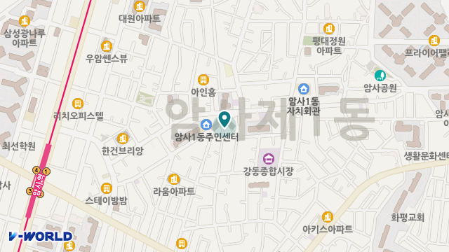 일심방문요양센터 위치 지도