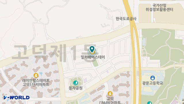 강동재가복지센터 위치 지도