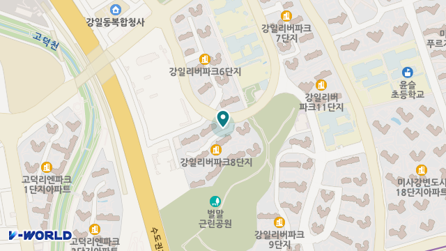 (주)강동스마일재가복지센터 위치 지도