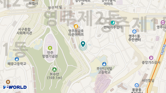 부산실버재가노인복지센터 위치 지도