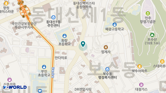감동재가복지센터 위치 지도