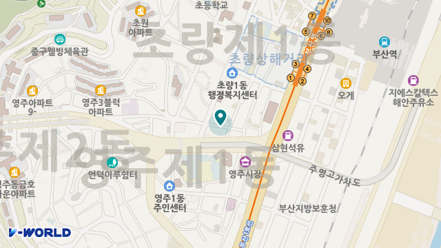 나눔재가복지센터 위치 지도