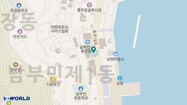 더조은재가복지센터 위치 지도