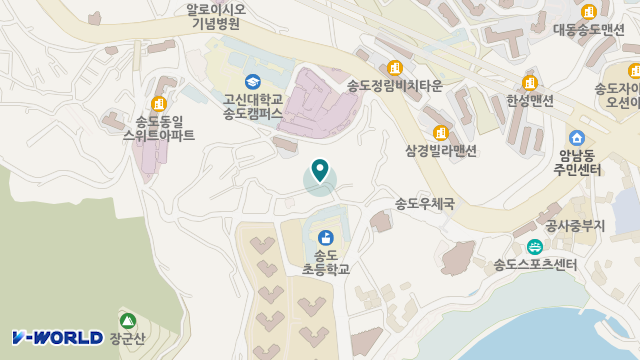 효송주야간보호센터 위치 지도