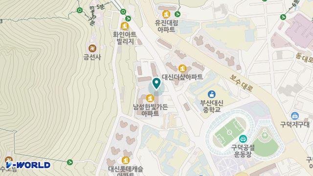 (주)해든실버데이케어 위치 지도