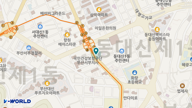 가족사랑재가복지센터 위치 지도